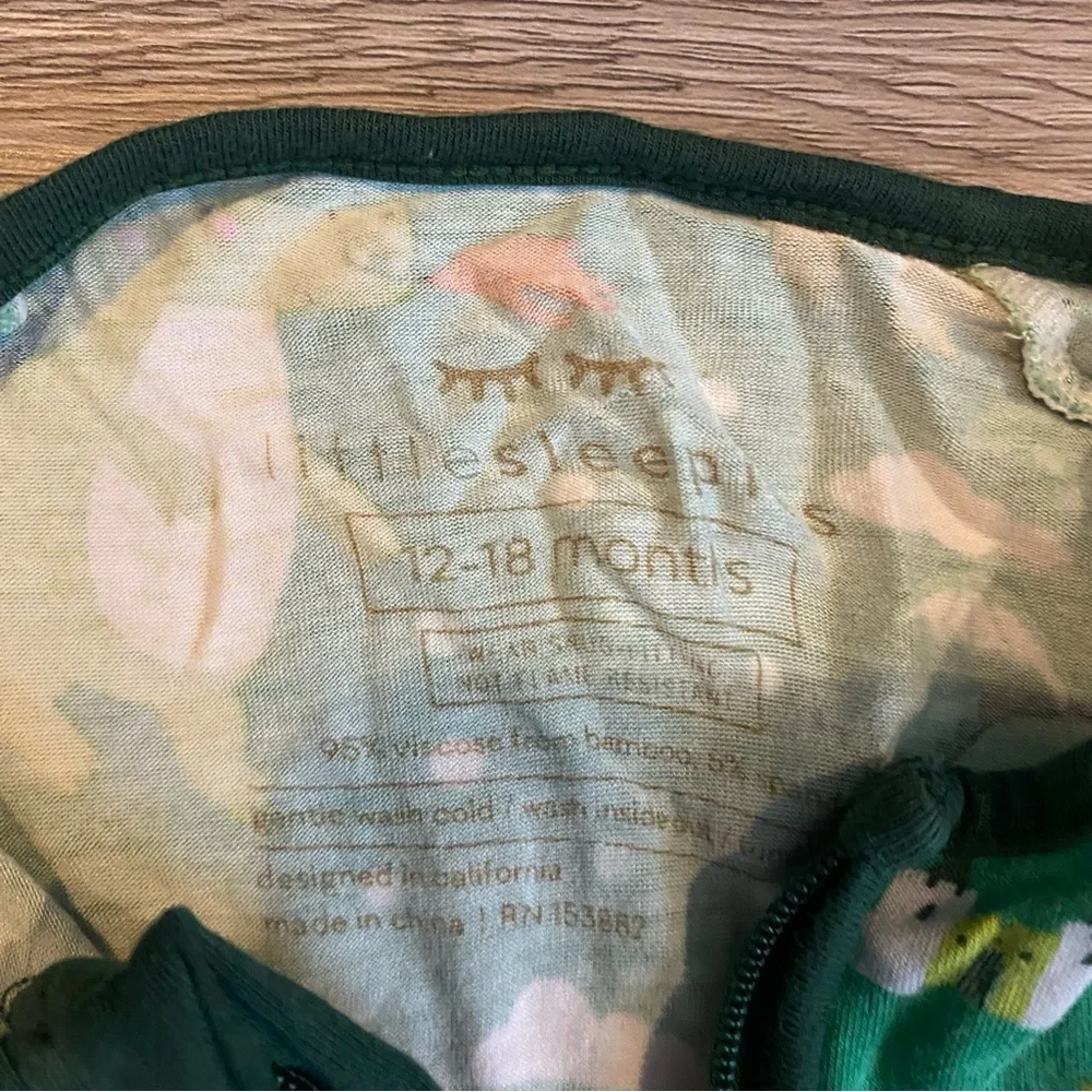 Little Sleepies‎ 12-18 months Dragon Dreamland Zippy Pajama Bamboo